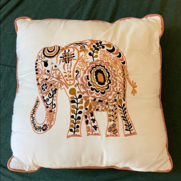 Other - elephant throw pillow